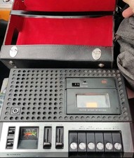 Magnétophone à K7 (Cassette) recorder SANYO M 2502 U TBE, Vintage Années 70/80.