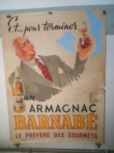 Authentique affiche ancienne - ancienne,
