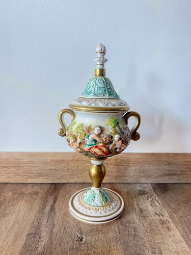 Bonbonnière vase capodimonte - bonbonnière,