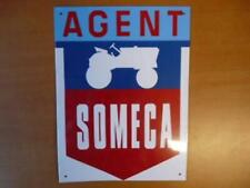 PB41 PLAQUE PUBLICITAIRE tolée age d'or Automobile n°85 : 21*28 cm SOMECA agent