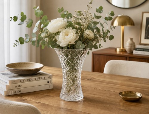 Vase vintage cristal - vase,
