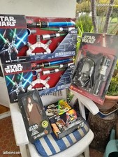 Lots diverses figurines , objets star wars kenner Obi-wan kenobi  speeder
