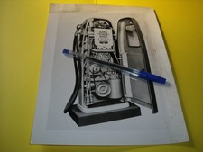 RARE PHOTO POMPE ESSENCE BOUTILLON 500 PAIN DE SUCRE STUDIO DESCHAMP COURBEVOIE