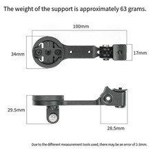 Support de vélo pour Trek Madone S17 pour Garmin pour Brayton pour support en a