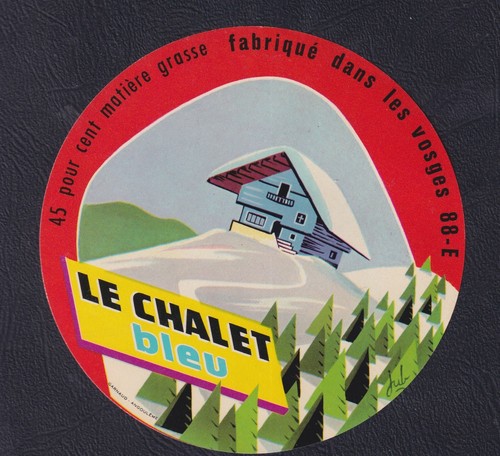 Ancienne étiquette fromage - ,