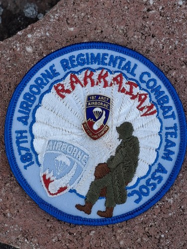 Patch insigne armée 187th - armée,