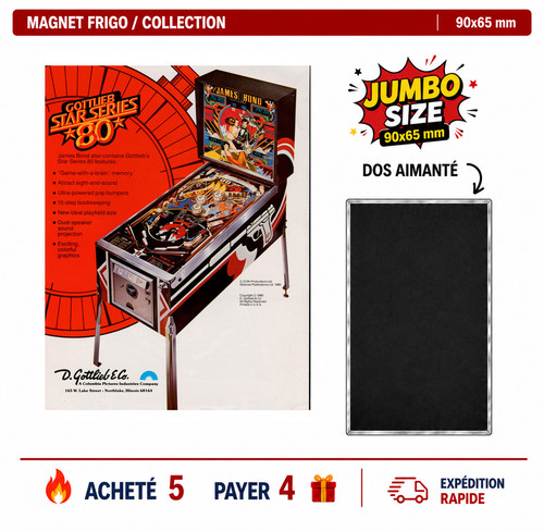Magnet frigo james - , 90x65