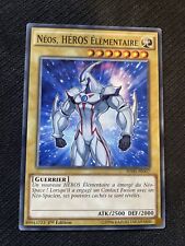 CARTE YU-GI-OH! NEOS, HEROS ELEMENTAIRE SDHS-FR007 PROCHE DU NEUF/NM