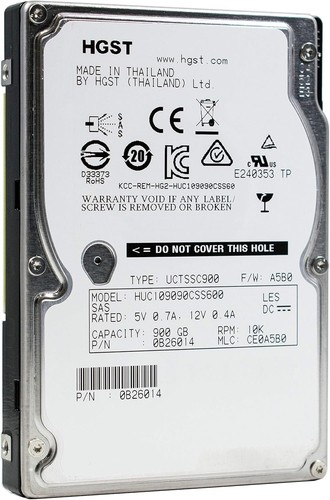 900gb 10k sas 6gb s - 900gb, 6gb/s