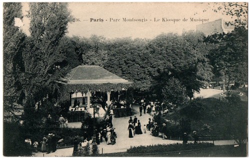 Cpa paris 236 - -, parc