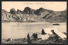 Cpa allos lac les - lac, d´allos,
