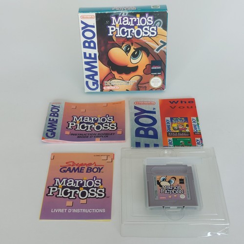 Mario picross jeu nintendo - mario's,