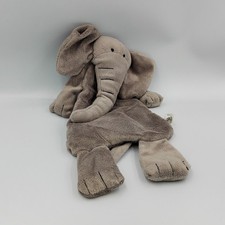 Doudou plat éléphant gris DIFRAX - 31238