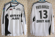 Maillot EAG Guingamp 2006 porté Steven Pinto-Borges #13 Adidas Brit Air - XL
