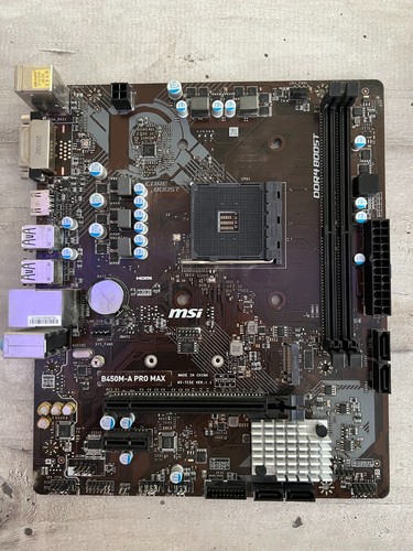 Msi b450m pro - msi, max