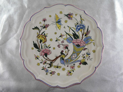 Assiette pivoine - 412,