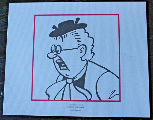 Litho tintin extrait - de, le