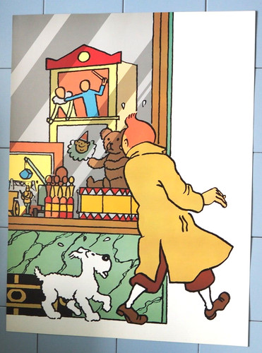 Tintin herge sceptre magasin - tintin,