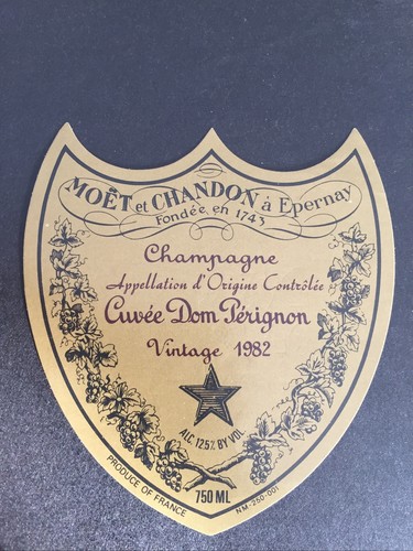 Une étiquette champagne - de,