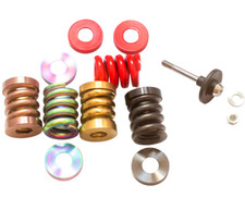 Titanium spring suspension - titanium,