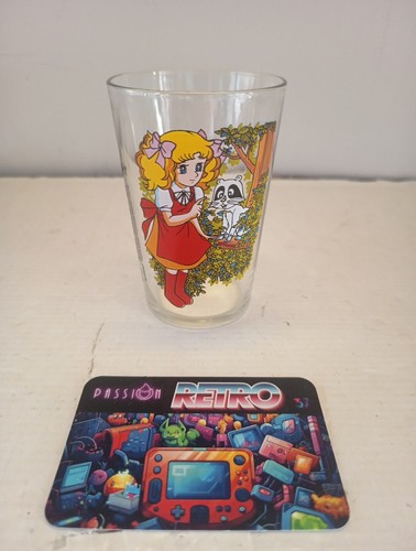 Verre moutarde vintage - à,