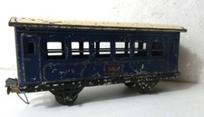 LR wagon voyageurs – train ancien tôle lithographiée France années 30/40