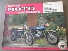 Revue Technique moto Kawasaki 500 H1  Yamaha  250 YDS7 350 YR5 RMT N° 4