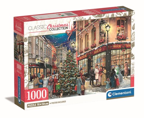 Puzzle promenade noël - la, de
