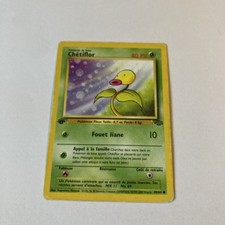 Carte Pokémon Chétiflor 49/64 Edition 1 Jungle Wizards Français
