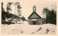 Snapshot Chapelle Notre Dame des Neiges à Peïra-Cava Lucéram snow cloche 