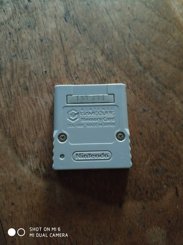 Carte mémoire gamecube - mémoire,