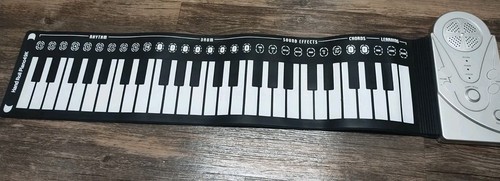 Roll piano key portable - roll-up,