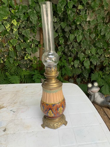 Ancienne lampe petrole - lampe,