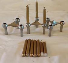 3 Anciens Bougeoirs Nagel