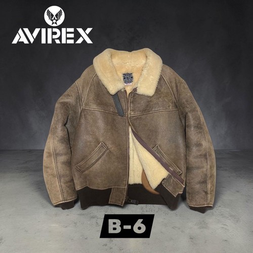 Avirex peau agneau - b-6, veste