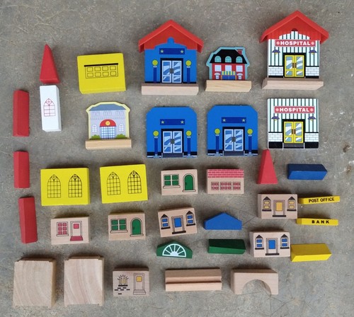 Lot maison bois décor - ,