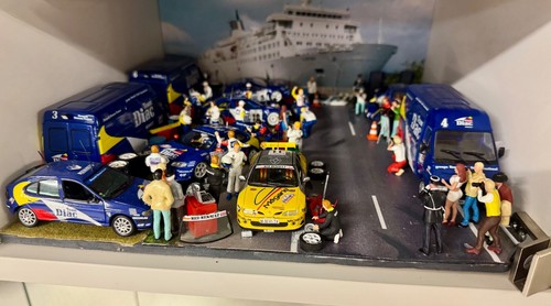 Diorama assistance rallye - assistance,