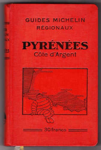 Guide michelin rouge pyrenees - guide,