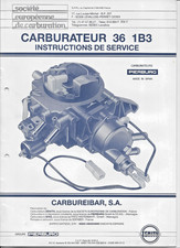PIERBURG  carburateur 36 1B3  - Ronda / Ibiza 1.2 - Manuel d'entretien