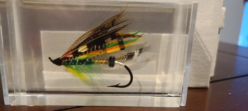 Fly fishing business card - fly,