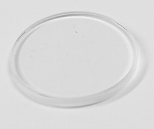 VERRE MONTRE PLAT DIAM. 30 mm EPAISSEUR 2.50 MM  ANCIEN STOCK LIP