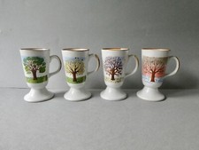 4 mazagrans, grandes tasses