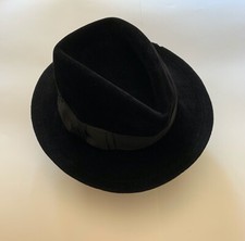  Chapeau feutre Couture noir