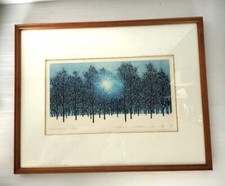 Hajime namiki estampe - estampe, bois