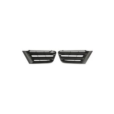 Grilles de calandre avant noires kit Renault Scenic 2 phase 2 2006-2009