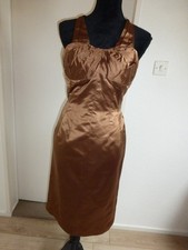 ROBE ANCIENNE 1930 SATIN SOIE