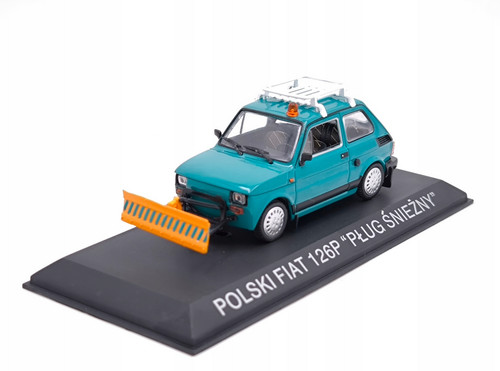 Polski fiat 126p chasse neige - polski,