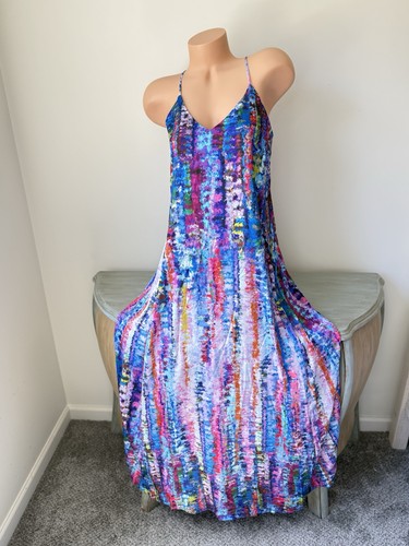 Colorful abstract art maxi - colorful,