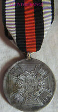 DEC8060 - MEDAILLE COMMEMORATIVE GUERRE 1870-1871 POUR NON COMBATTANT - PRUSSE