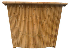 Bar demi lune en bambou